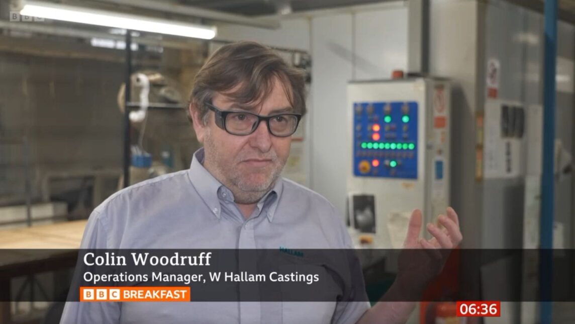 Colin Woodruff - Operations Manager - W. Hallam Castings